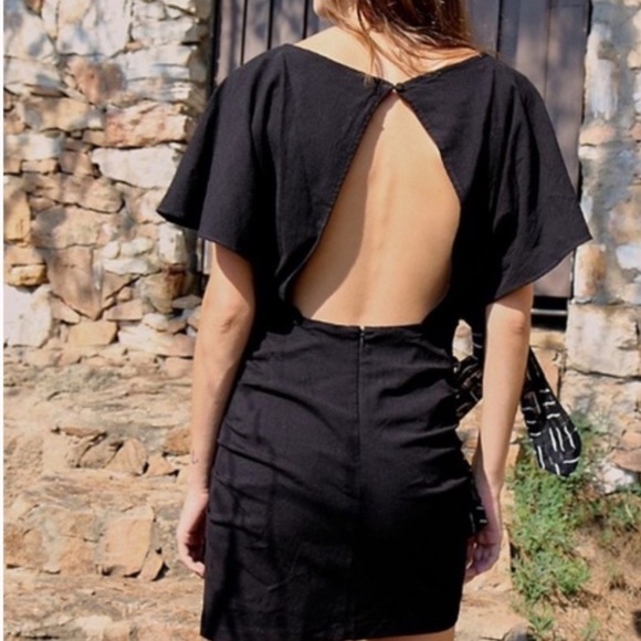 🖤🤎 Free People Rough Rider Mini Dress 🤎🖤 - Picture 6 of 7